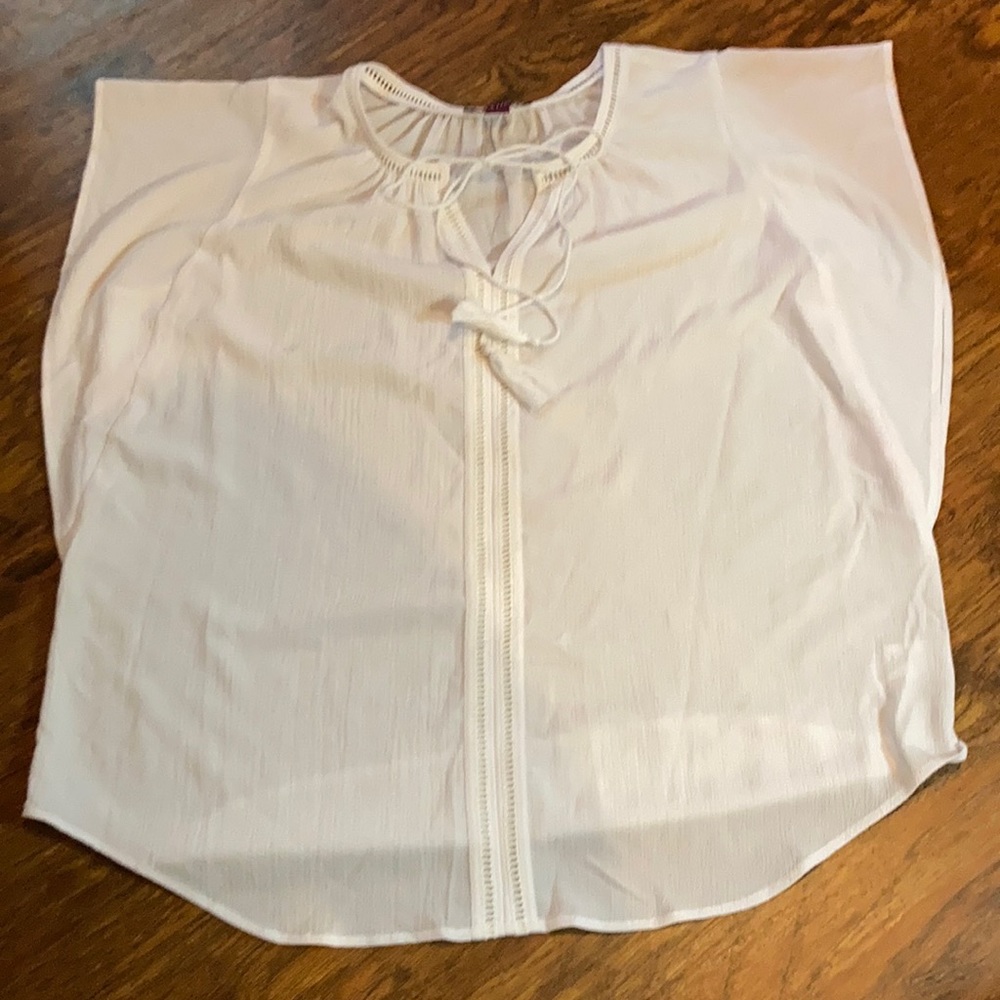 Jessica London white blouse size 18